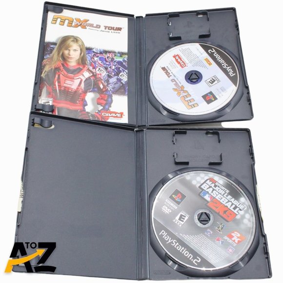 Lot of 12 Sony Playstation 2 PS2 Video Games hoops 2k6 Nascar MX Baseball Etc - Picture 2 of 7